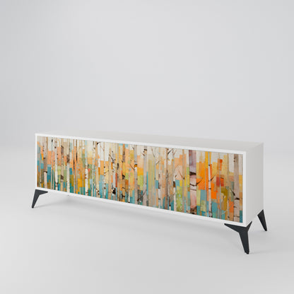 BIRCH KALEIDOSCOPE 3-Door TV Cabinet