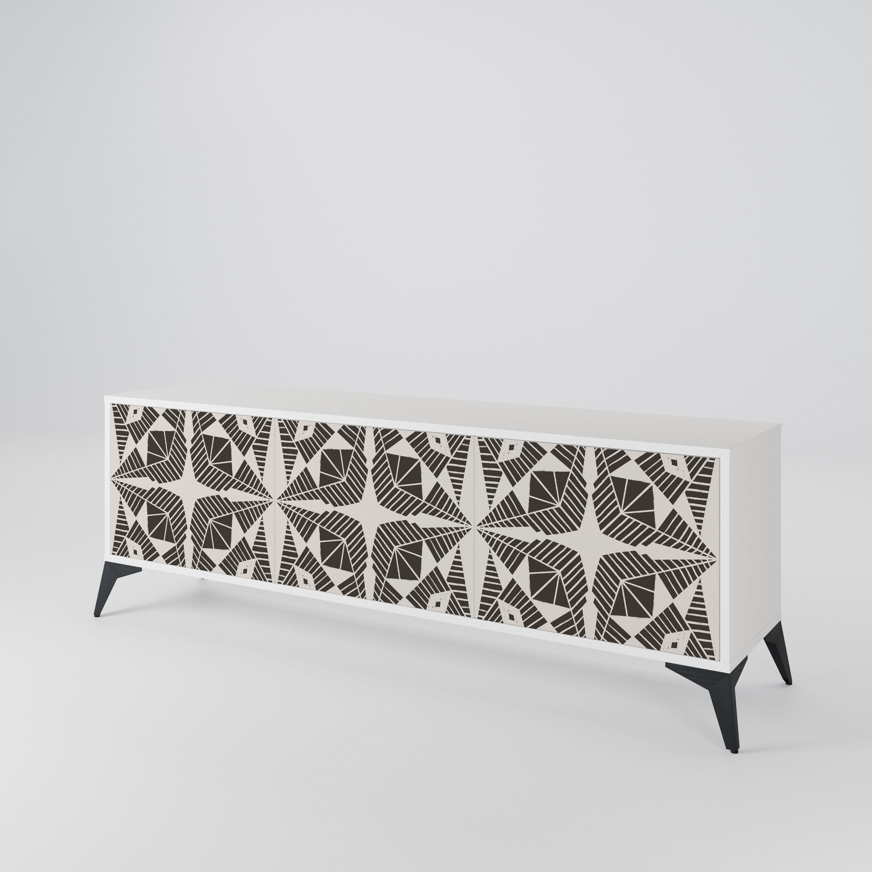 MONOCHROME NEXUS 3-Door TV Cabinet