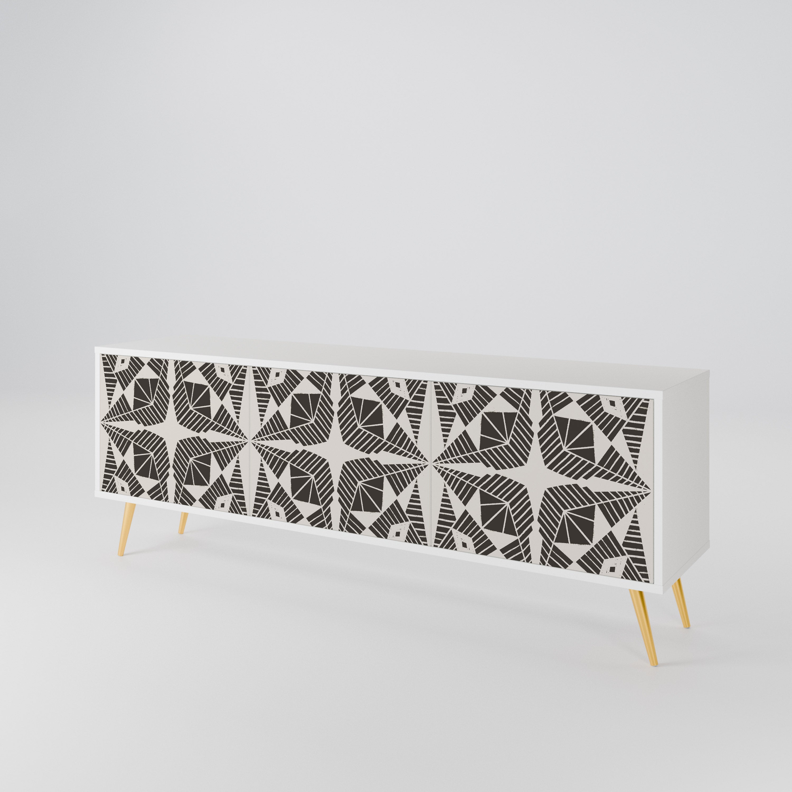 MONOCHROME NEXUS 3-Door TV Cabinet