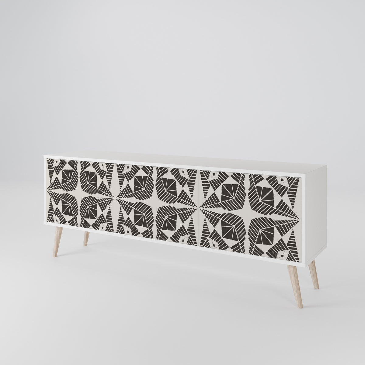 MONOCHROME NEXUS 3-Door TV Cabinet