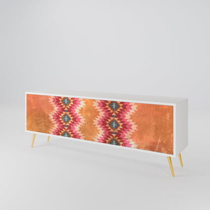 INDIAN FOLK 3-Door TV Cabinet