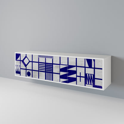 THE RIGHT PLACES 3-Door TV Cabinet