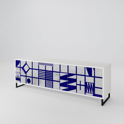 THE RIGHT PLACES 3-Door TV Cabinet