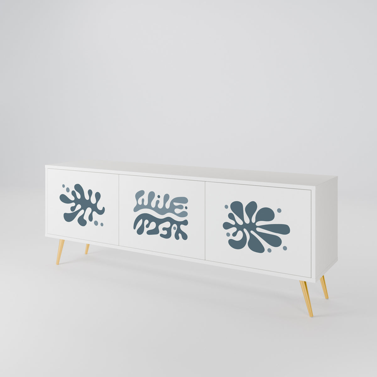 WONDERLAND VEGETATION 3-Door TV Cabinet