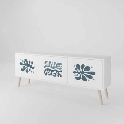 WONDERLAND VEGETATION 3-Door TV Cabinet