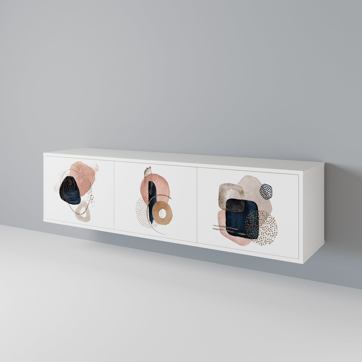 COLORFUL SHAPES 3-Door TV Cabinet