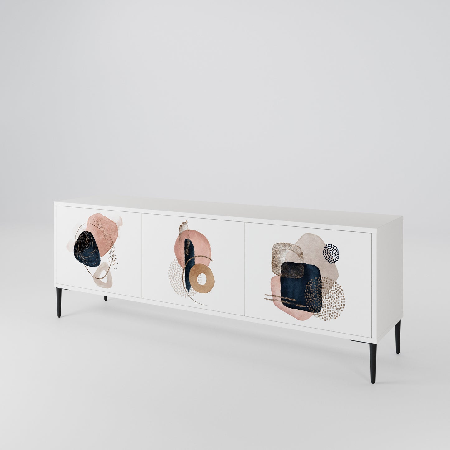 COLORFUL SHAPES 3-Door TV Cabinet