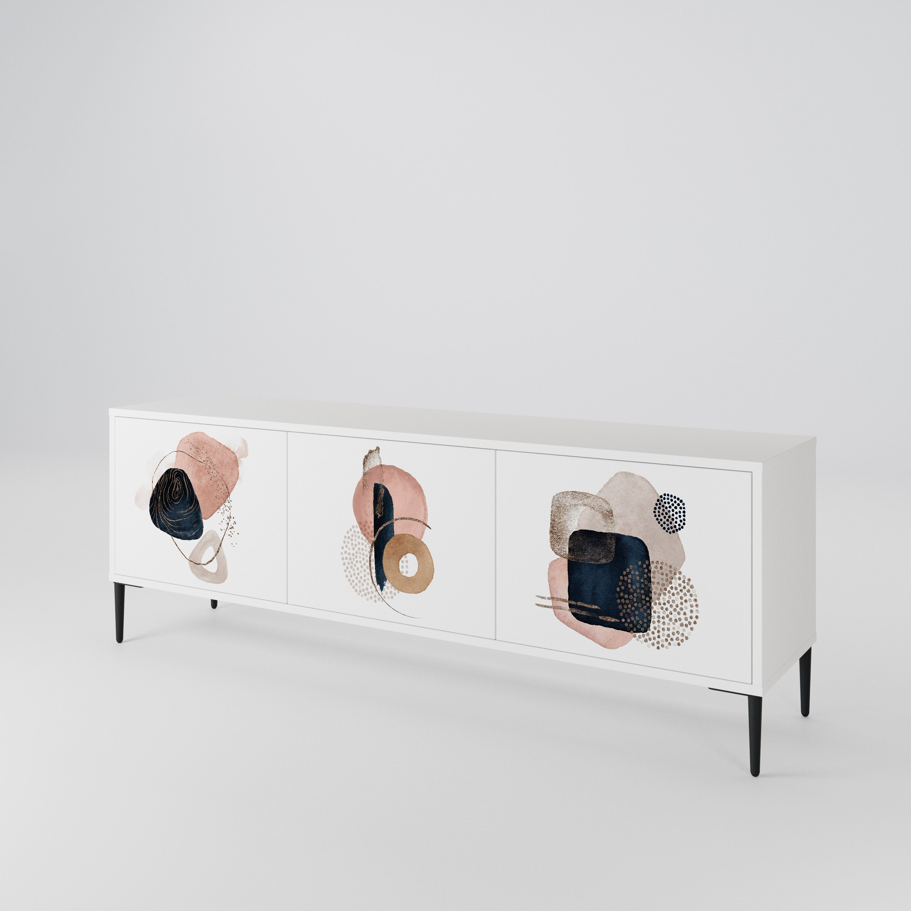 COLORFUL SHAPES 3-Door TV Cabinet