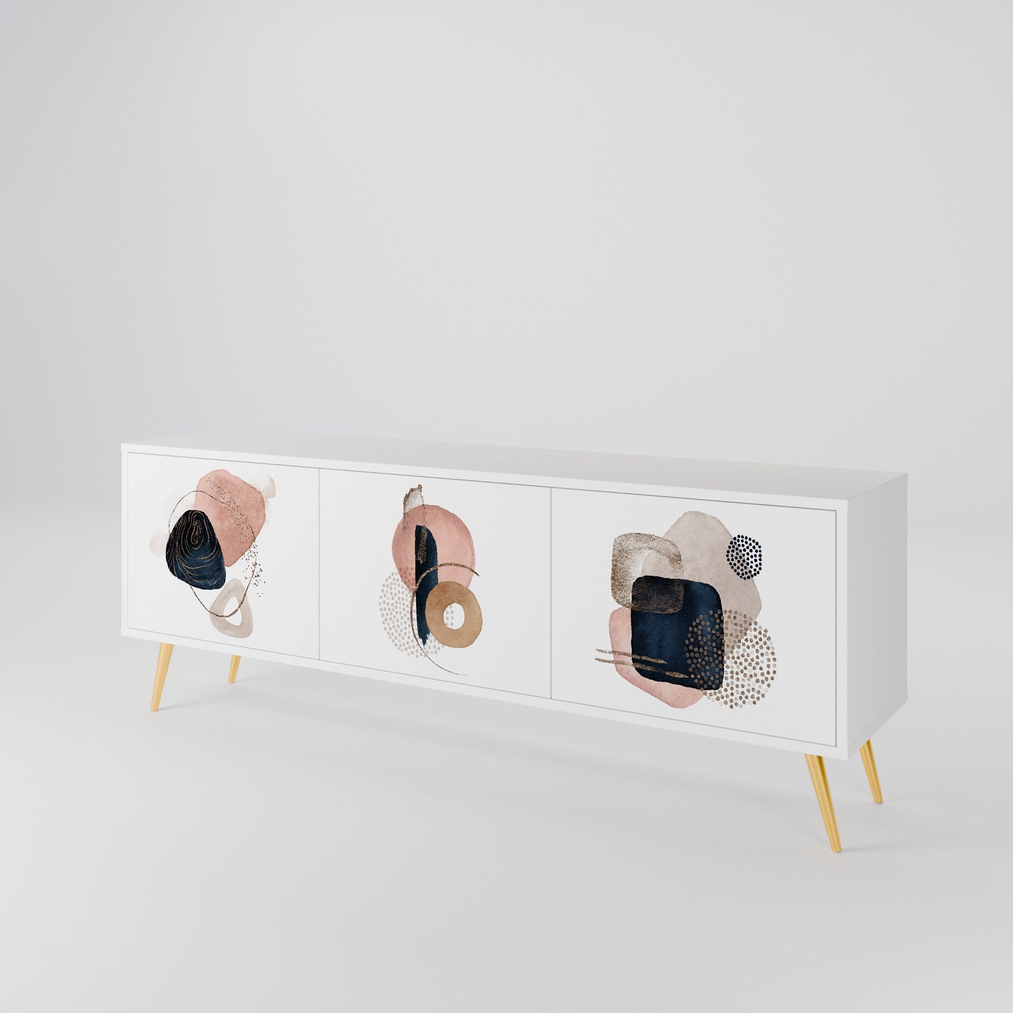 COLORFUL SHAPES 3-Door TV Cabinet