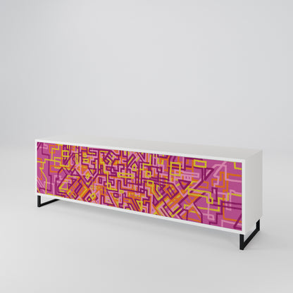 LOVELY MEMORIES 3-Door TV Cabinet