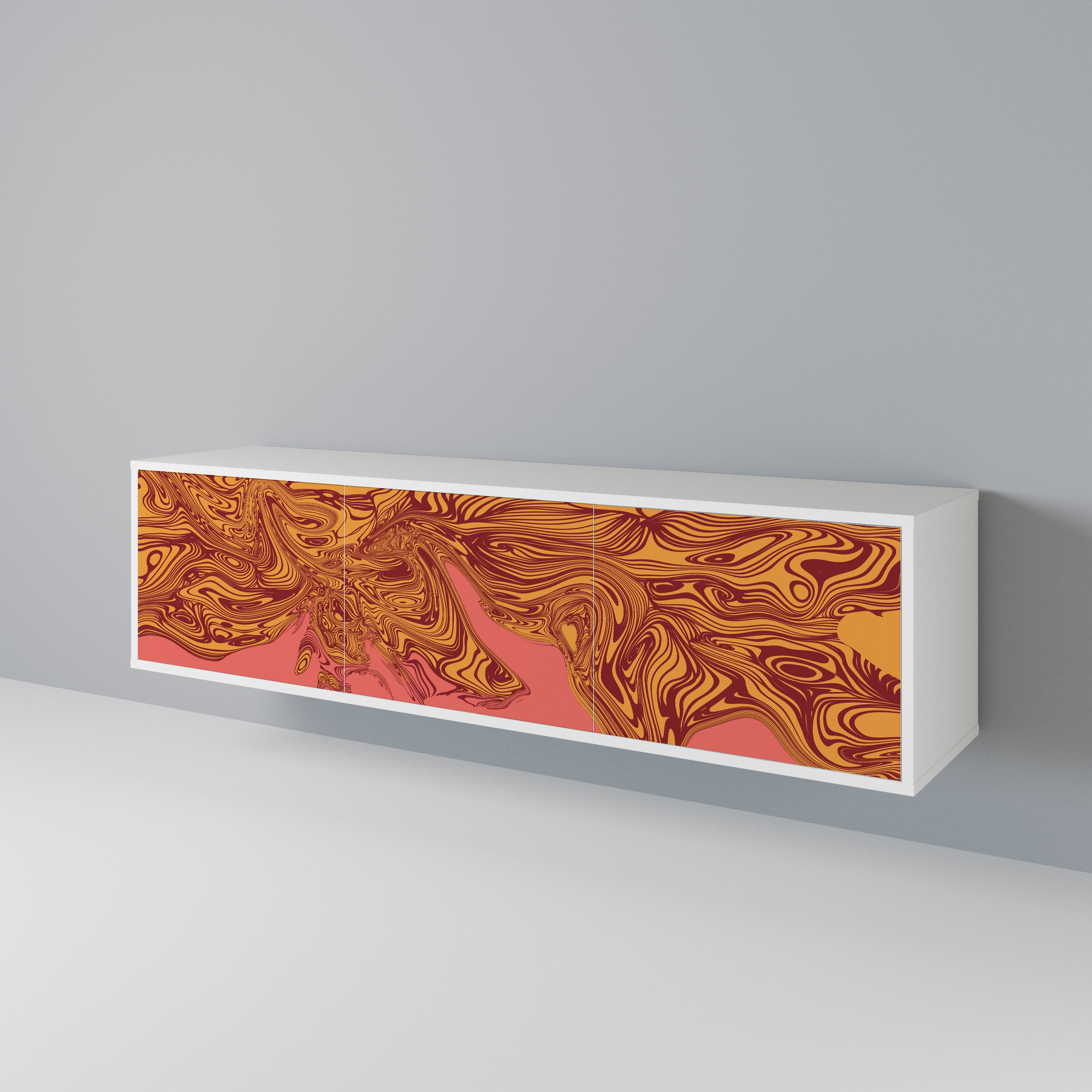 FLOATING THOUGHTS 3-Door TV Cabinet