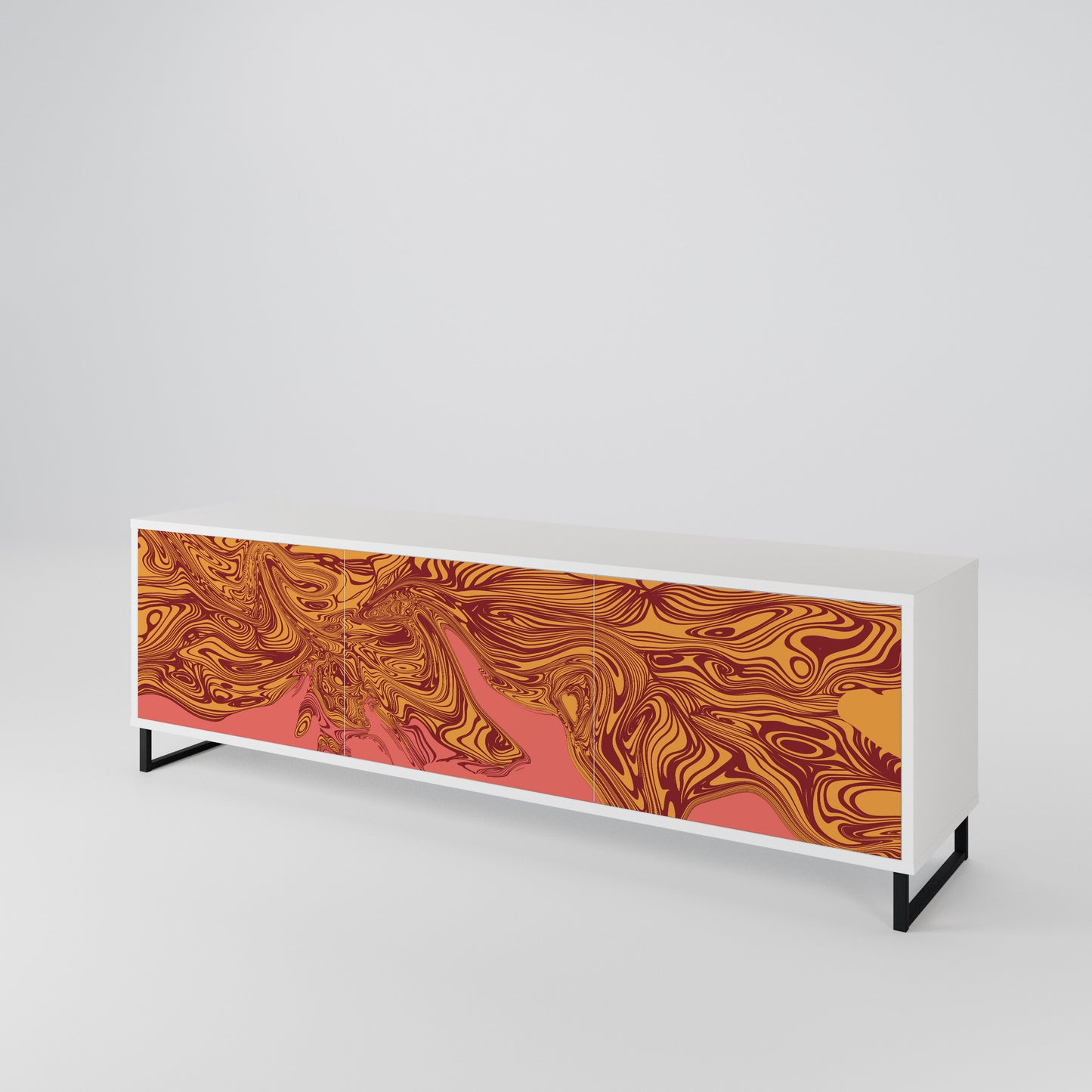 FLOATING THOUGHTS 3-Door TV Cabinet
