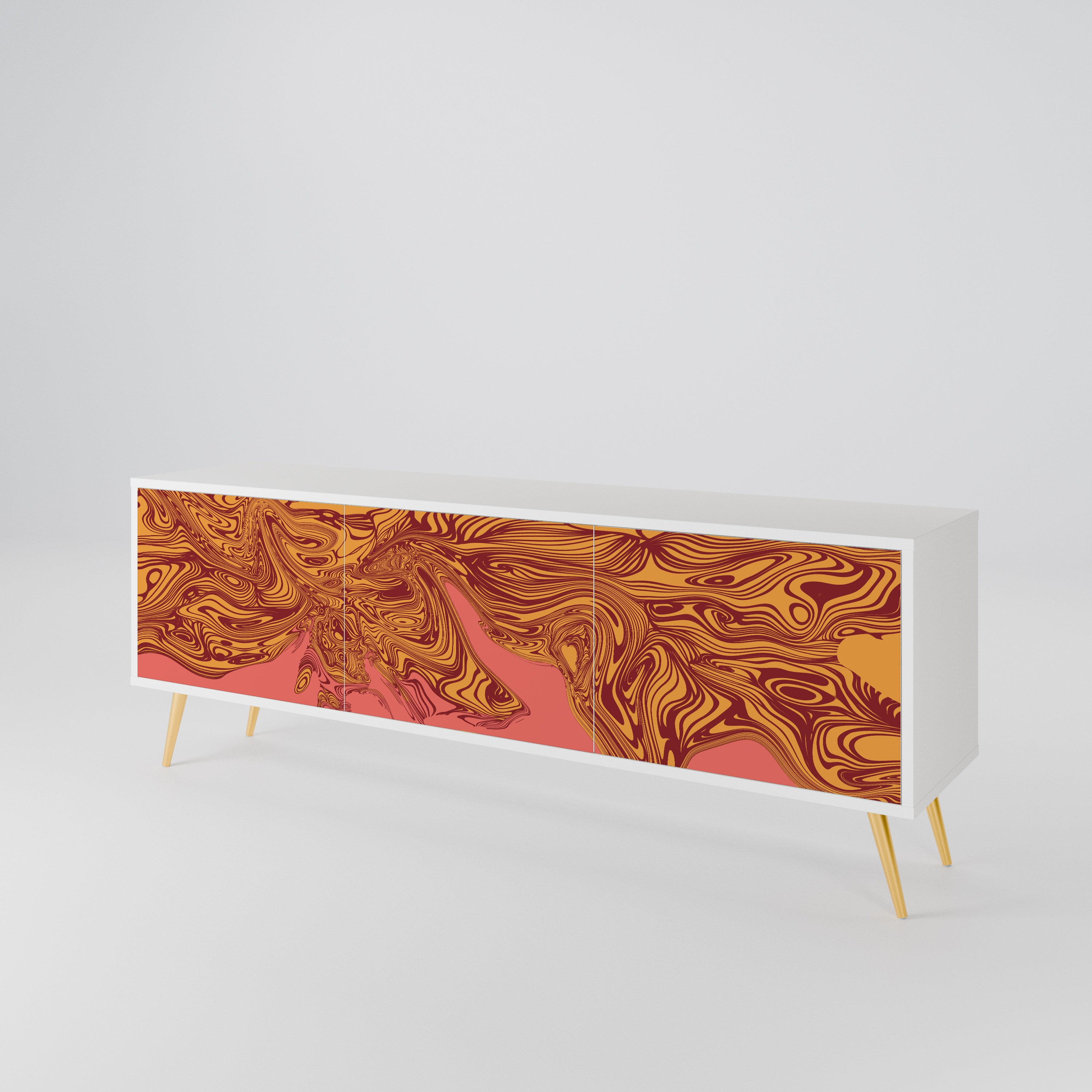 FLOATING THOUGHTS 3-Door TV Cabinet