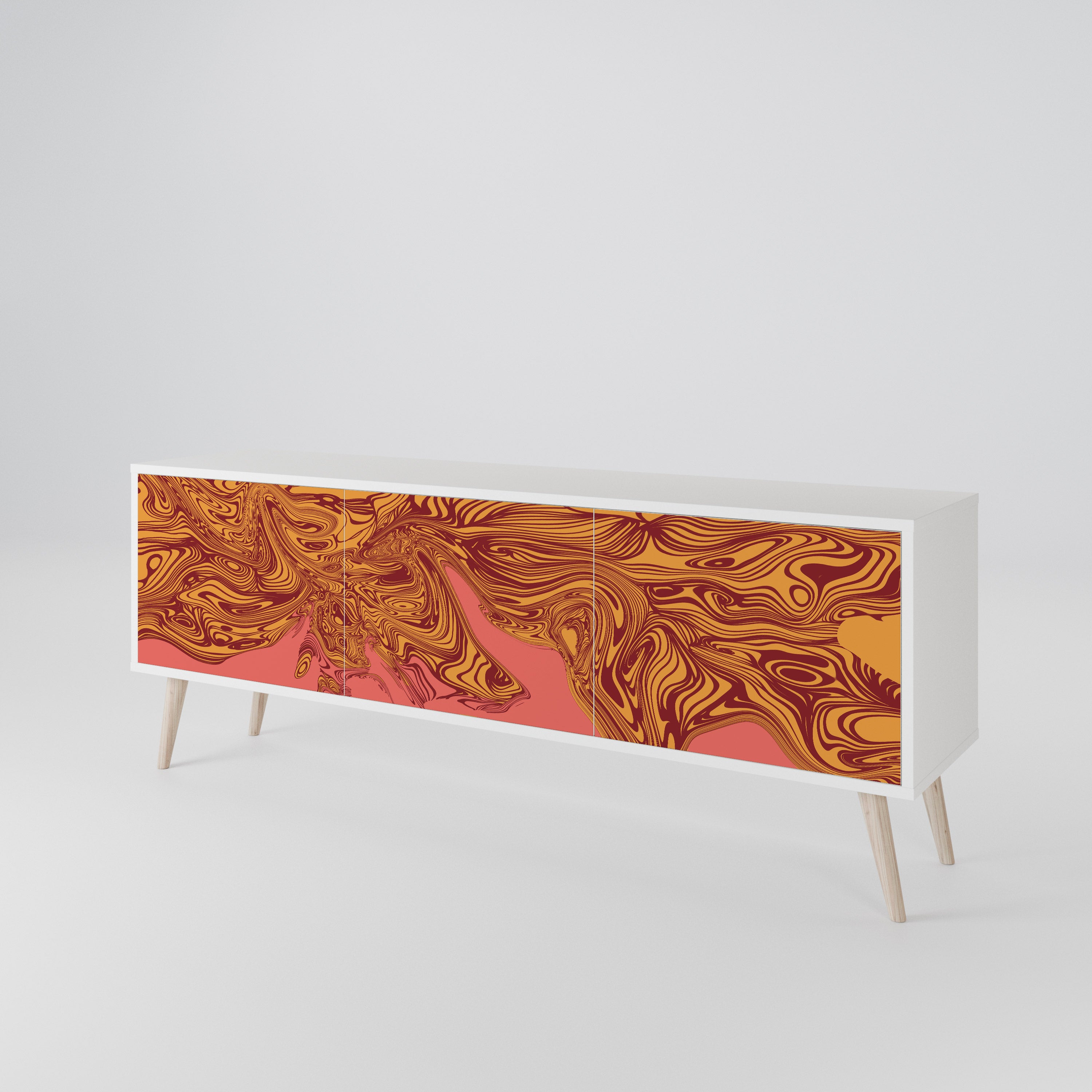 FLOATING THOUGHTS 3-Door TV Cabinet
