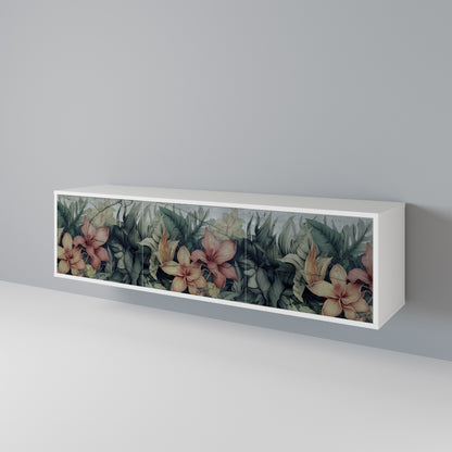 HEAVENLY BLOOM 3-Door TV Cabinet