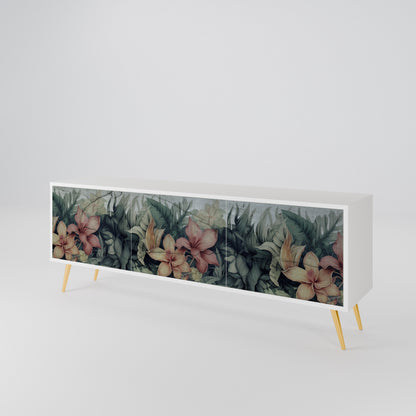 HEAVENLY BLOOM 3-Door TV Cabinet