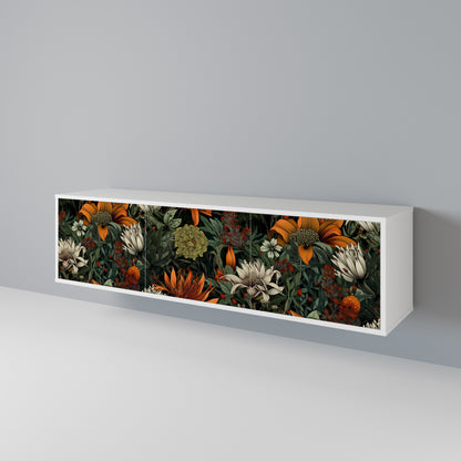 MIDNIGHT SPROUT 3-Door TV Cabinet