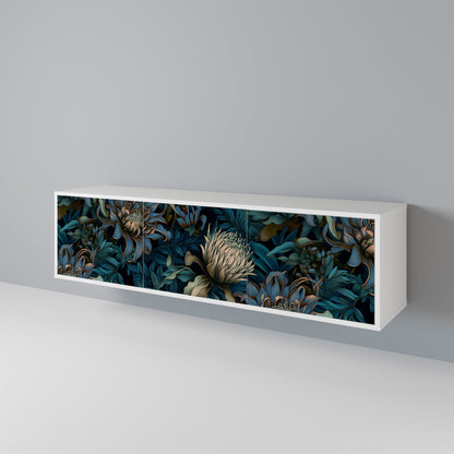 TWILIGHT BLOOM 3-Door TV Cabinet