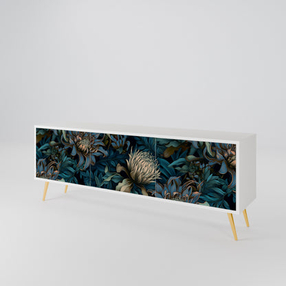 TWILIGHT BLOOM 3-Door TV Cabinet