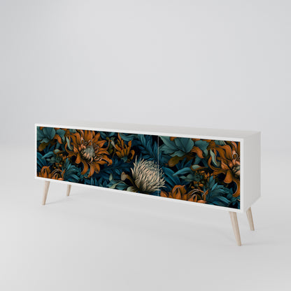 MORNING BLOOM 3-Door TV Cabinet