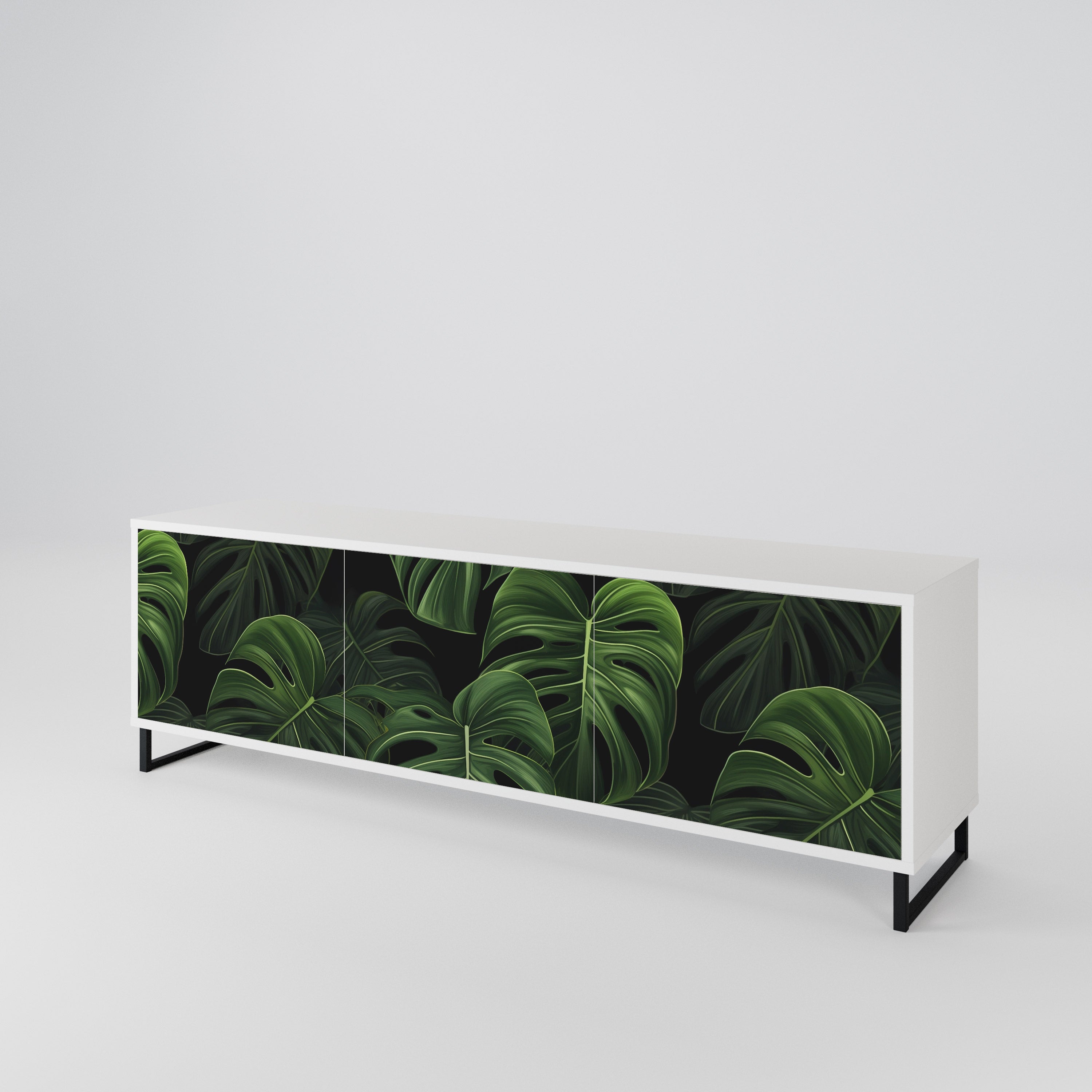 INFINITE MONSTERA 3-Door TV Cabinet