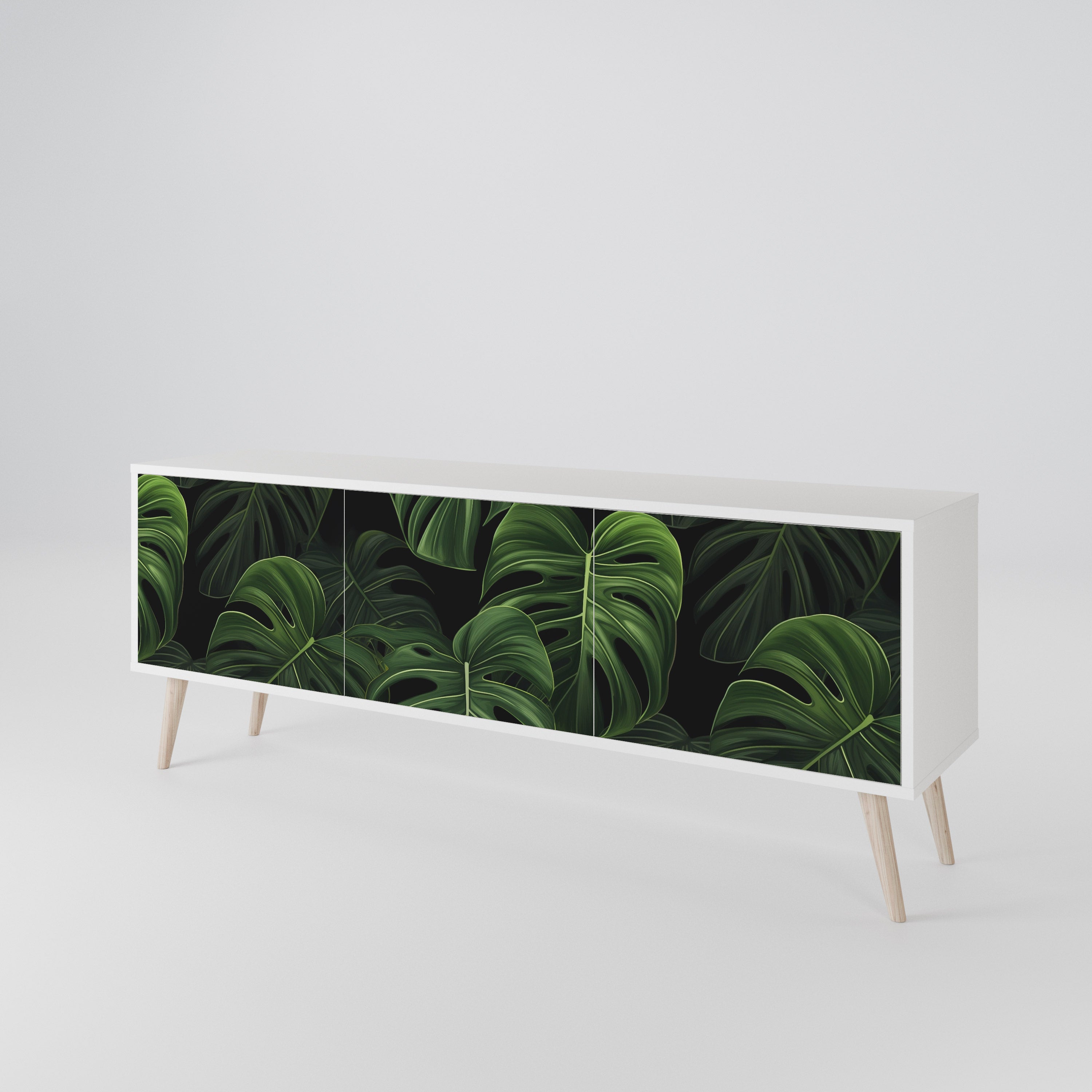 INFINITE MONSTERA 3-Door TV Cabinet