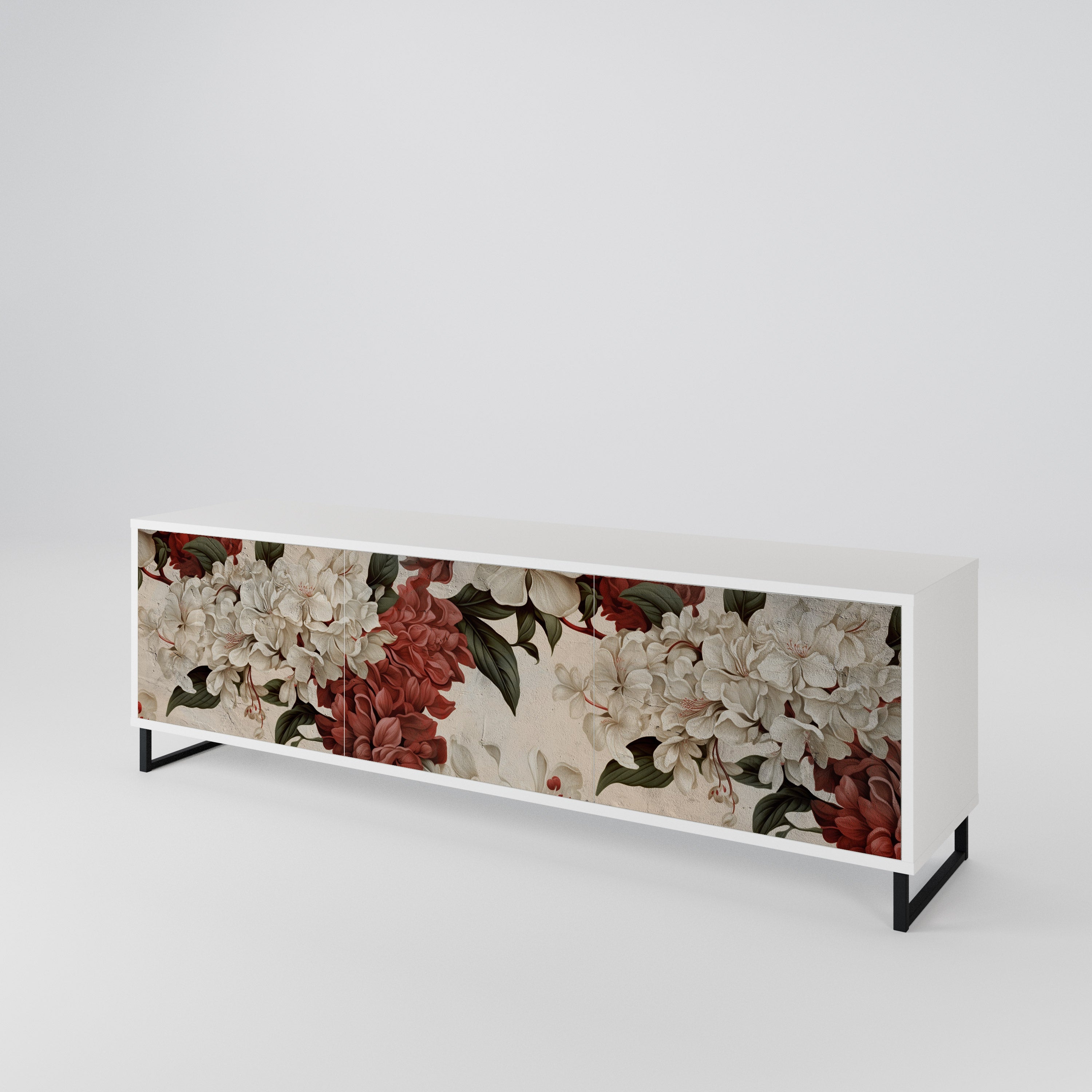 EPHEMERAL DAYS 3-Door TV Cabinet