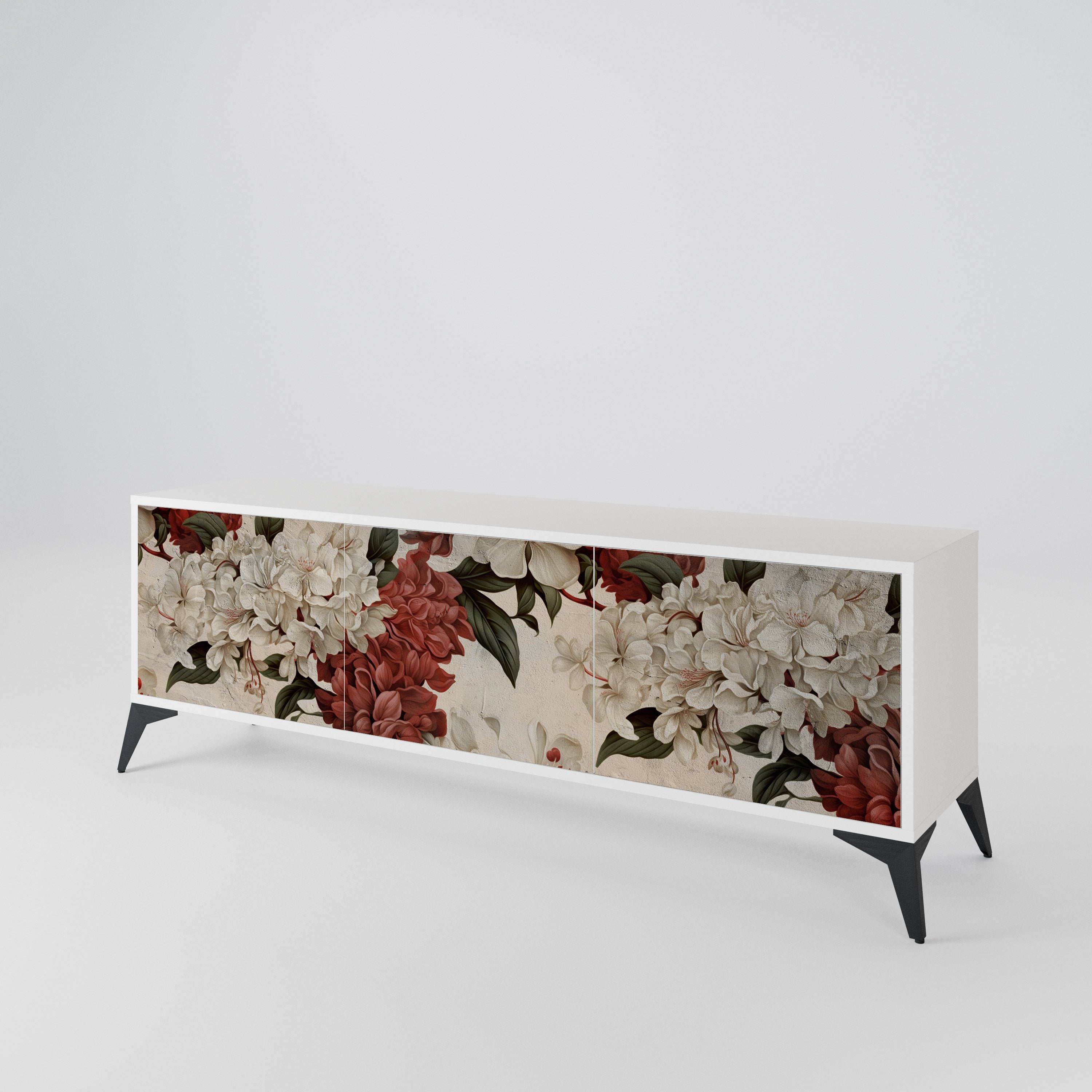 EPHEMERAL DAYS 3-Door TV Cabinet