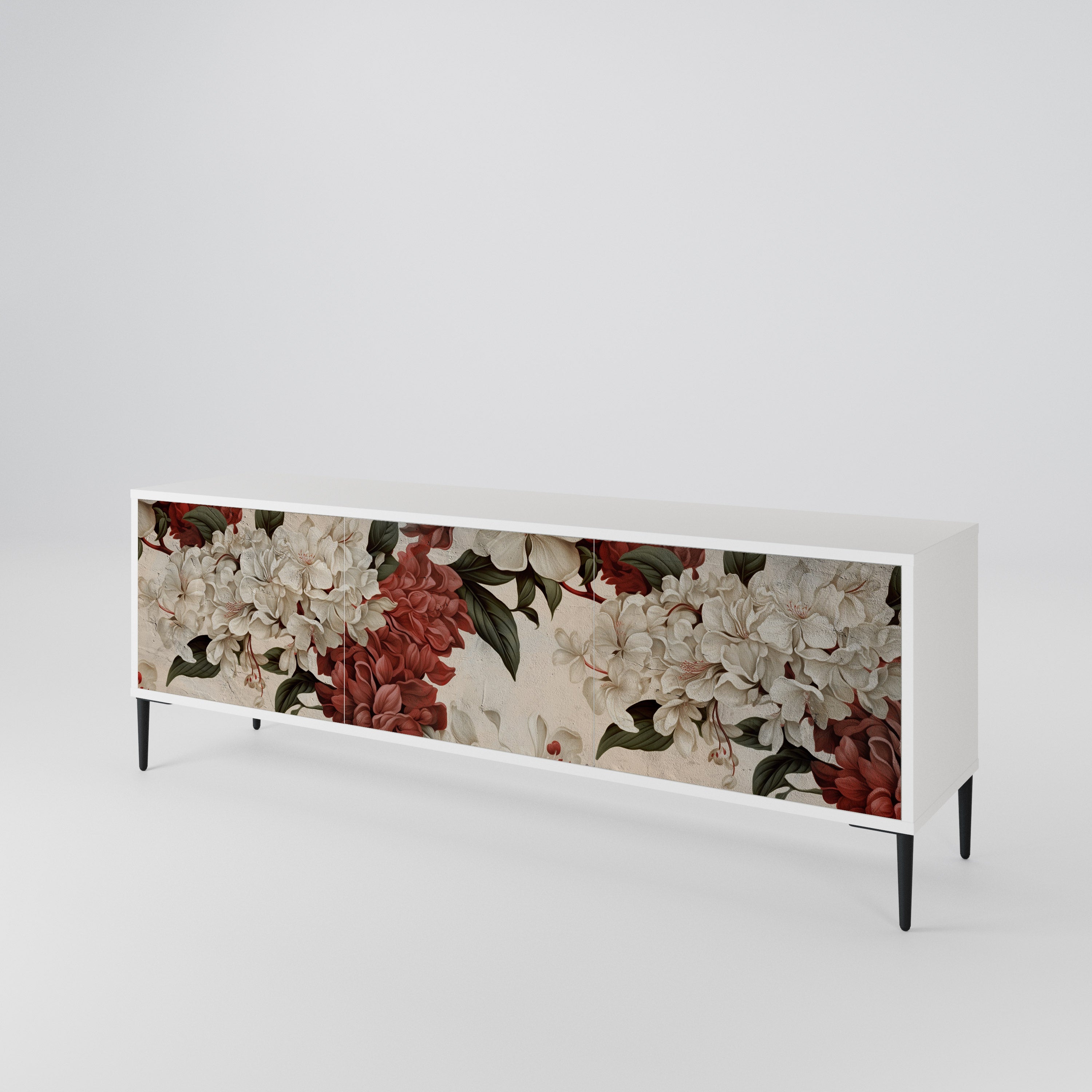 EPHEMERAL DAYS 3-Door TV Cabinet