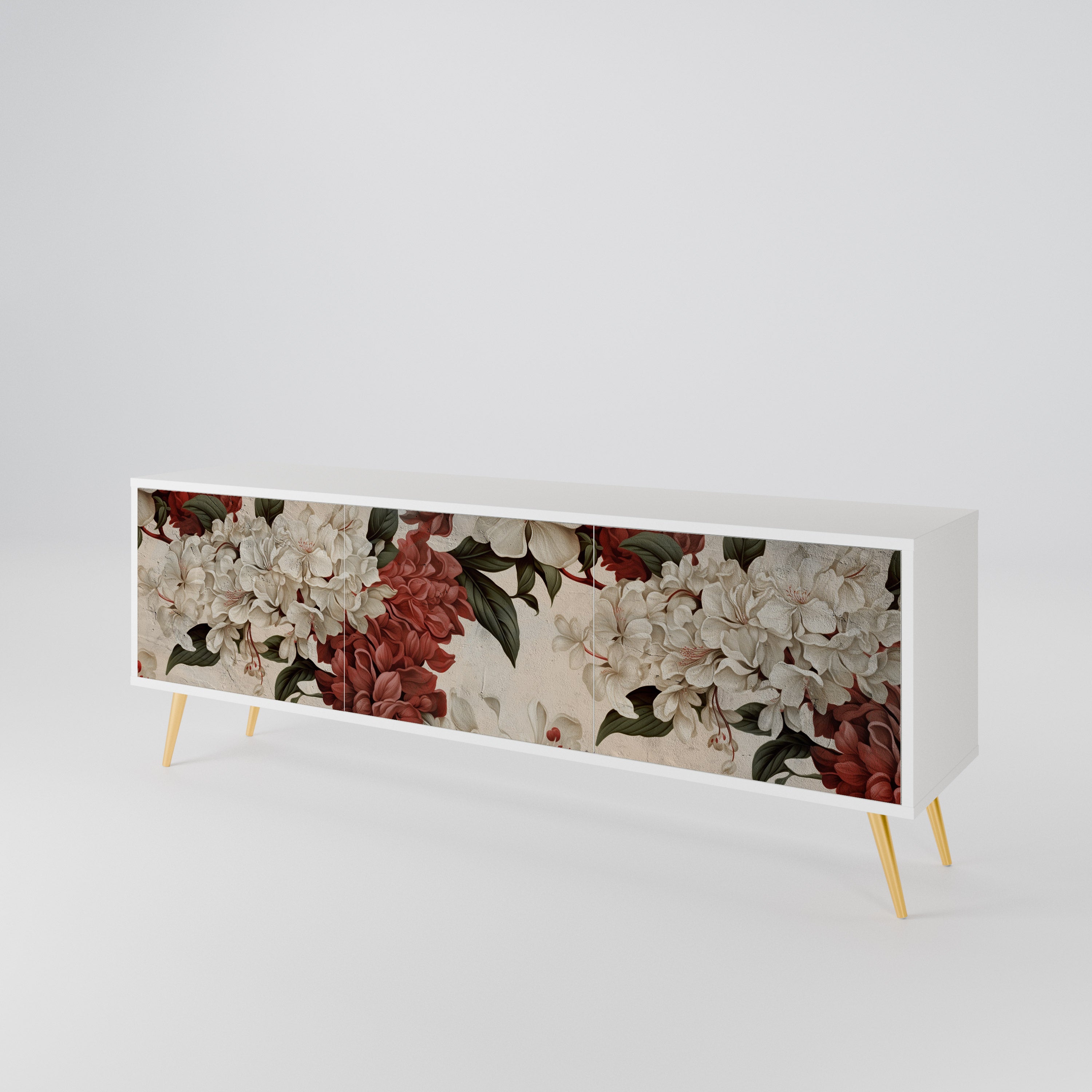 EPHEMERAL DAYS 3-Door TV Cabinet