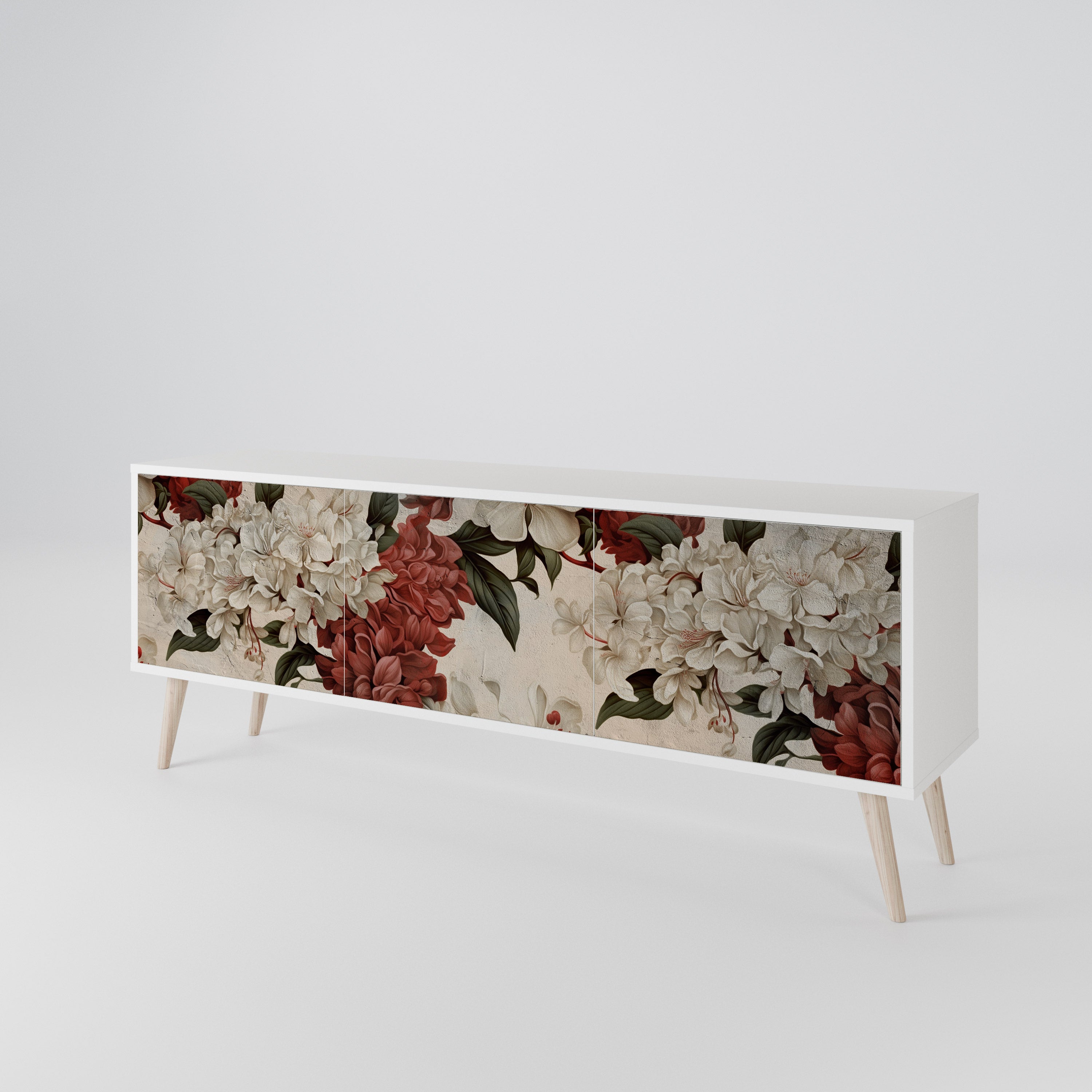 EPHEMERAL DAYS 3-Door TV Cabinet