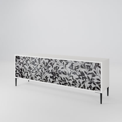 CHARCOAL SPROUT 3-Door TV Cabinet