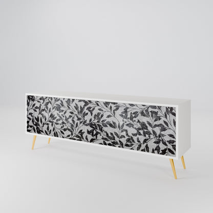 CHARCOAL SPROUT 3-Door TV Cabinet
