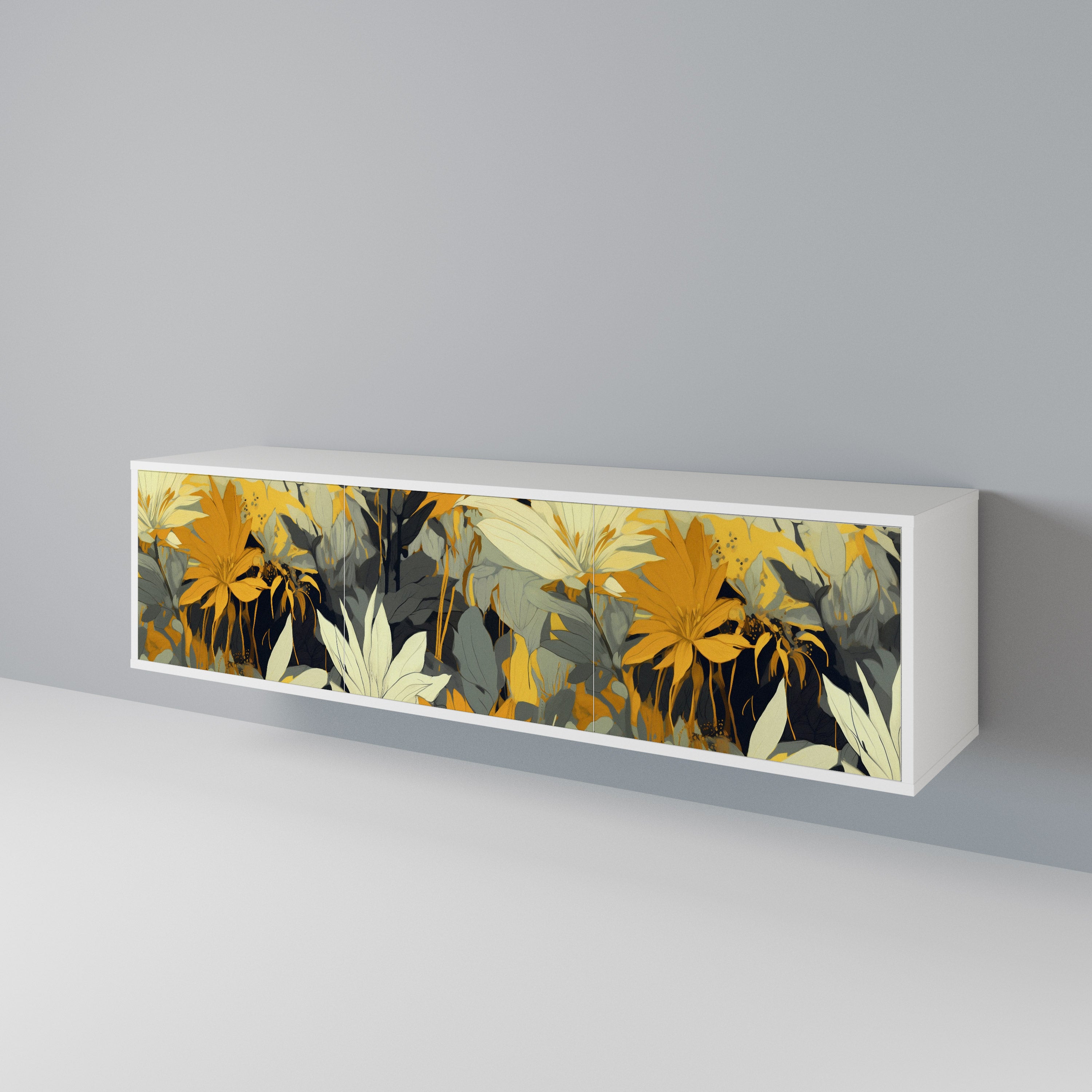 SUNKISSED LILY 3-Door TV Cabinet