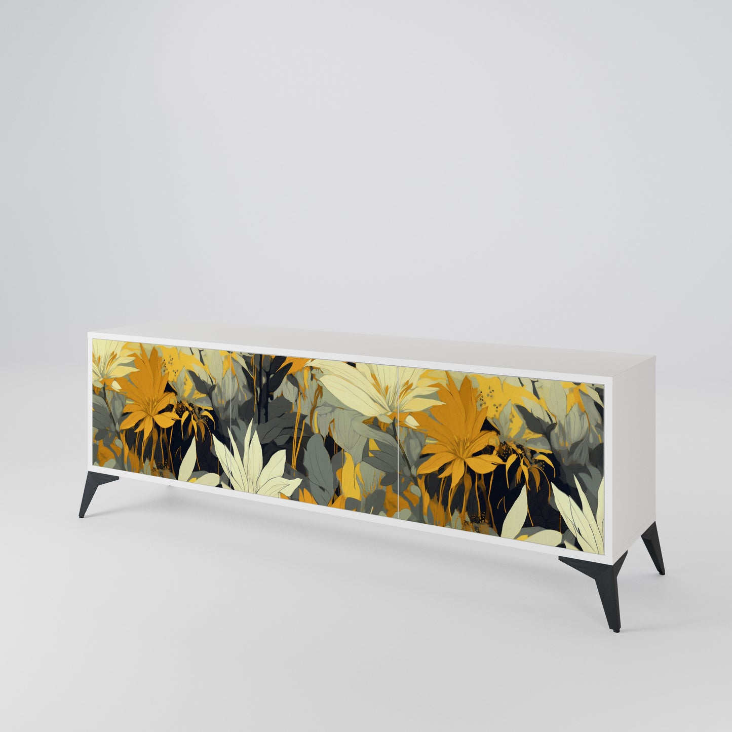 SUNKISSED LILY 3-Door TV Cabinet