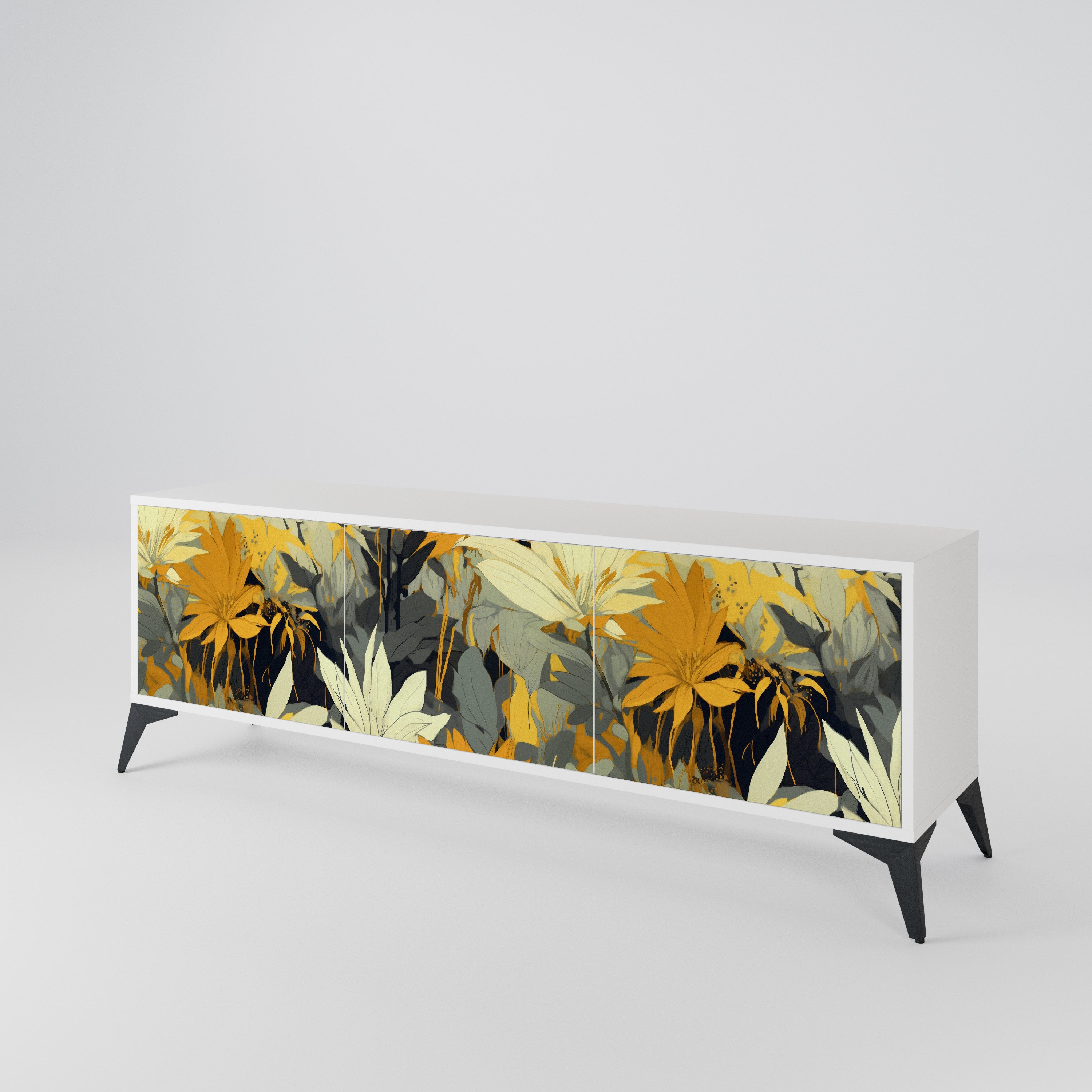 SUNKISSED LILY 3-Door TV Cabinet