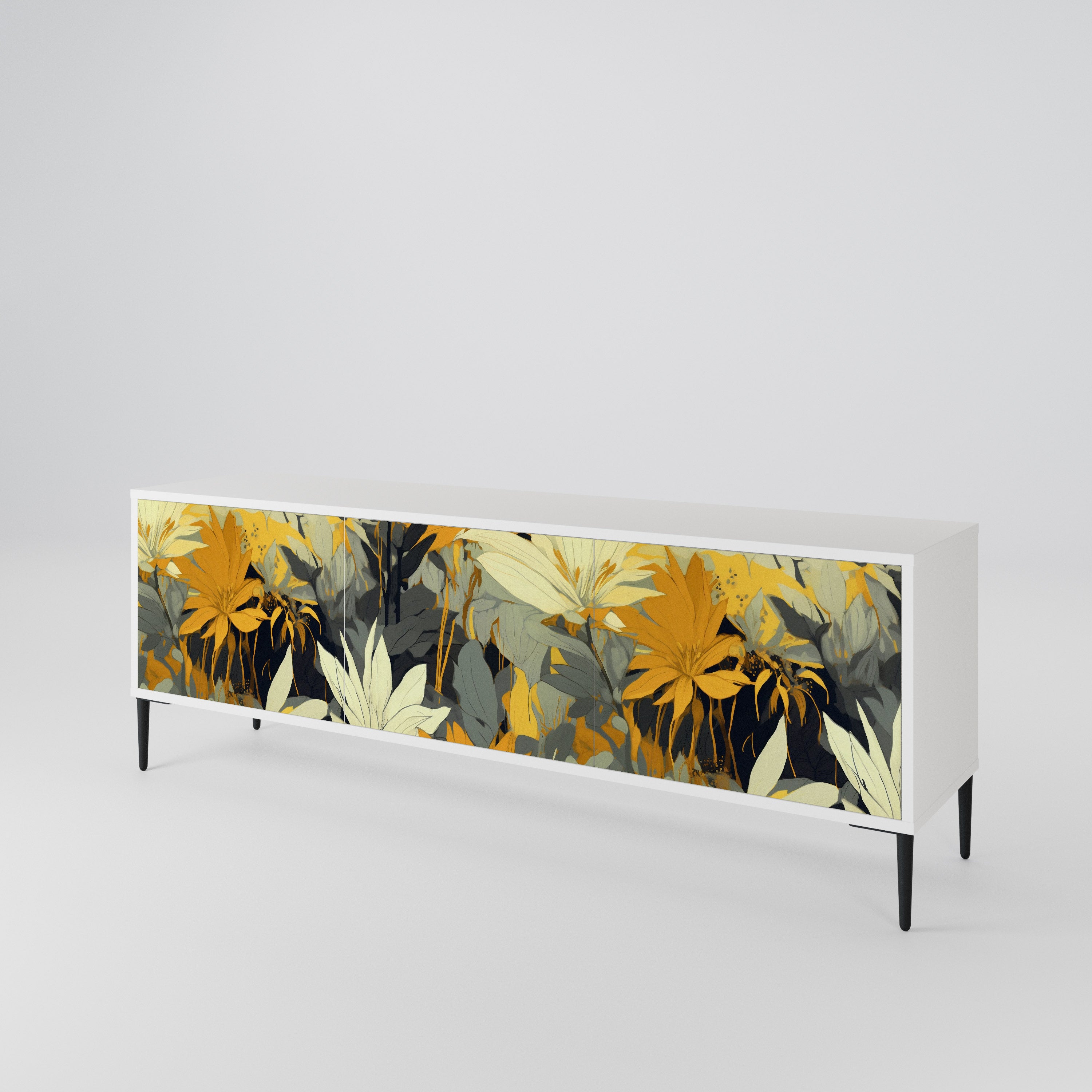 SUNKISSED LILY 3-Door TV Cabinet