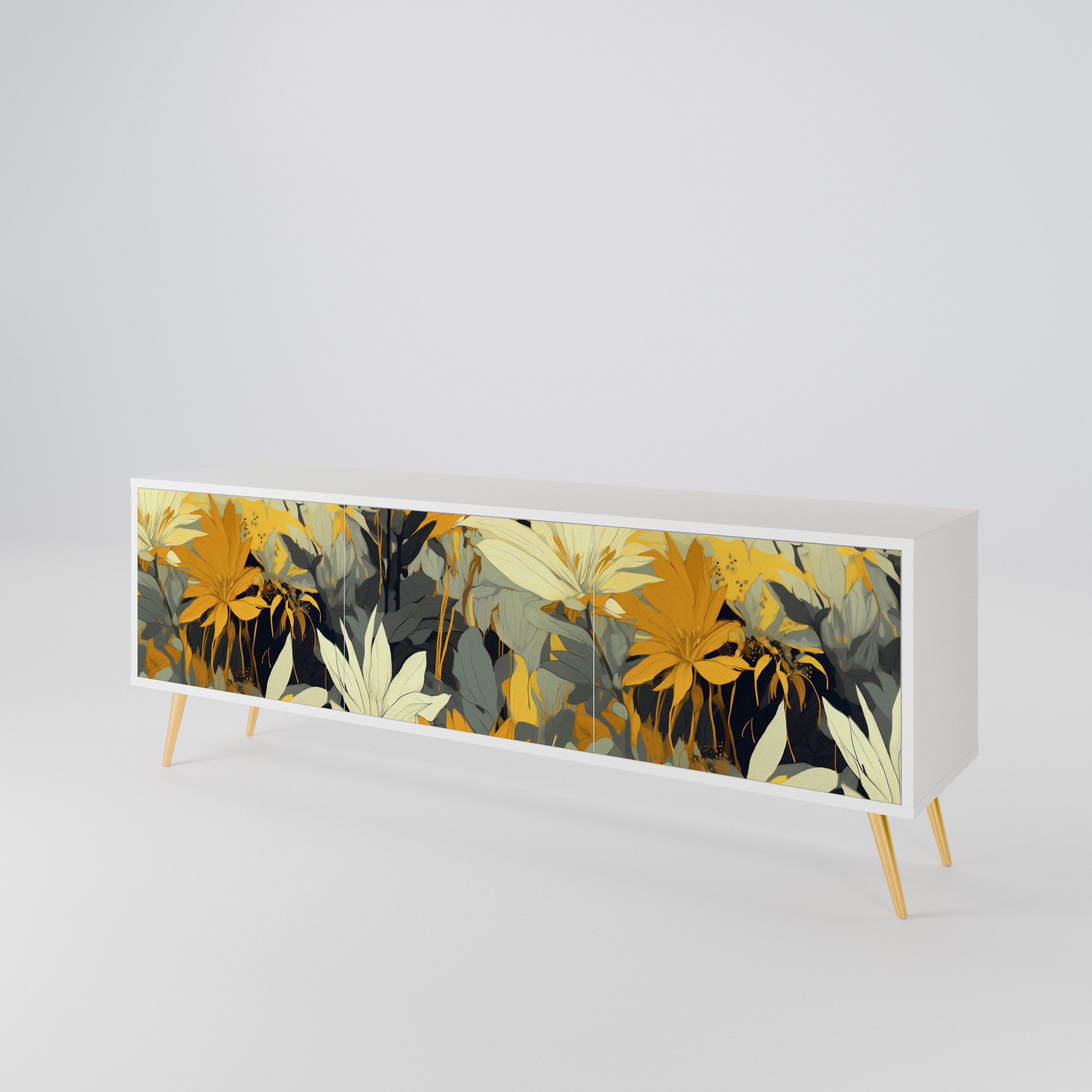 SUNKISSED LILY 3-Door TV Cabinet