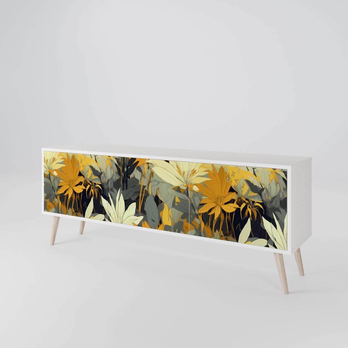 SUNKISSED LILY 3-Door TV Cabinet