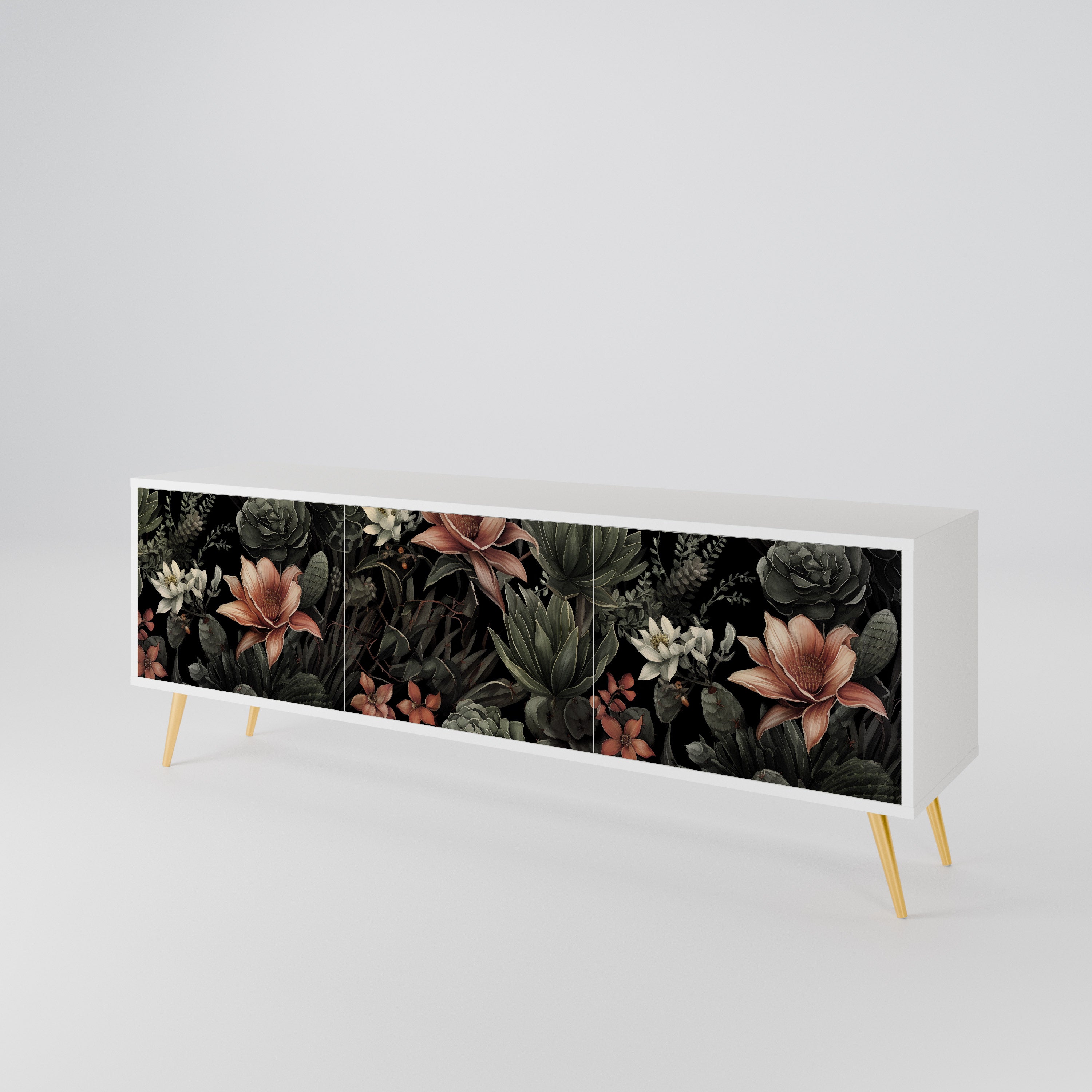 SECRET VERDURE 3-Door TV Cabinet