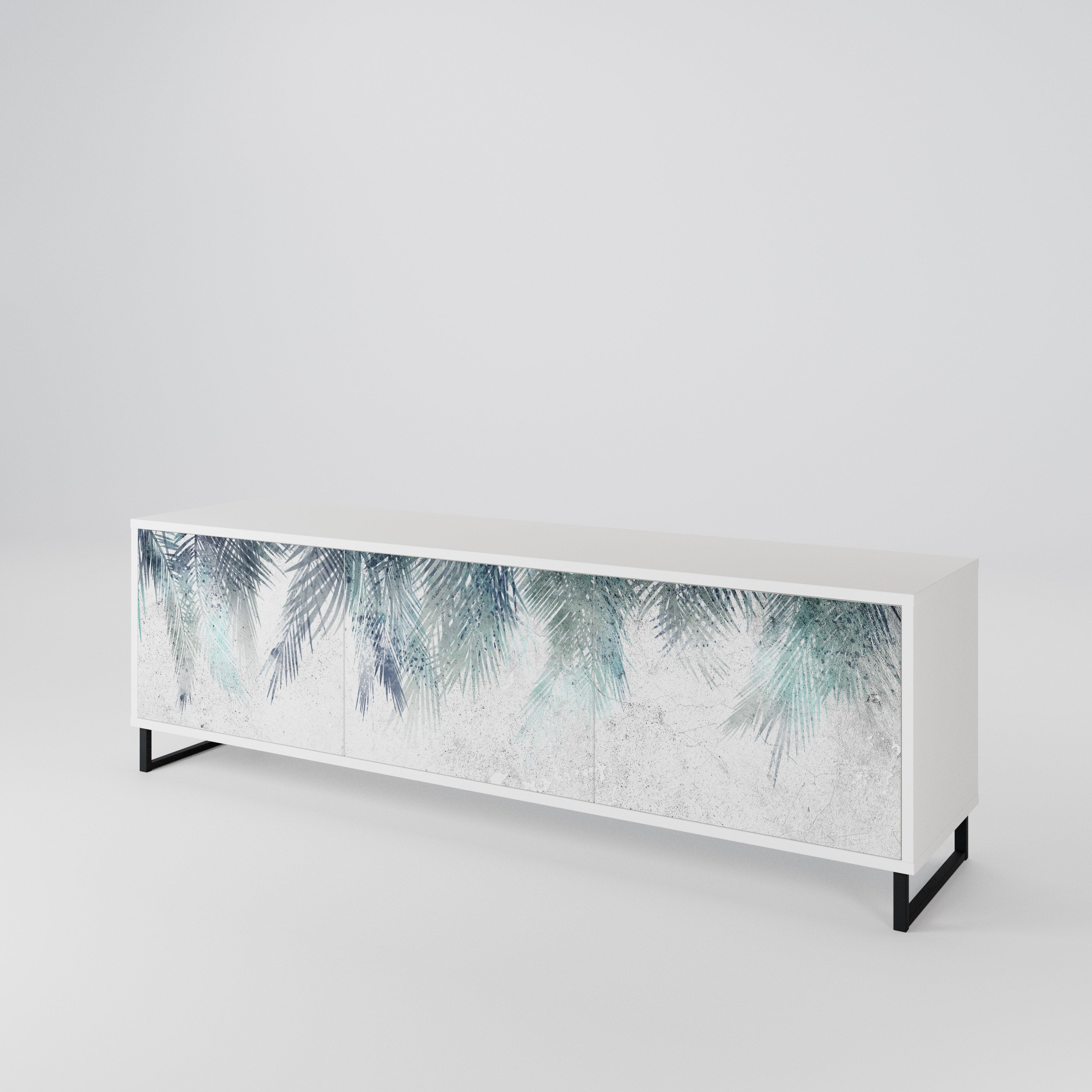 PALM VEIL 3-Door TV Cabinet