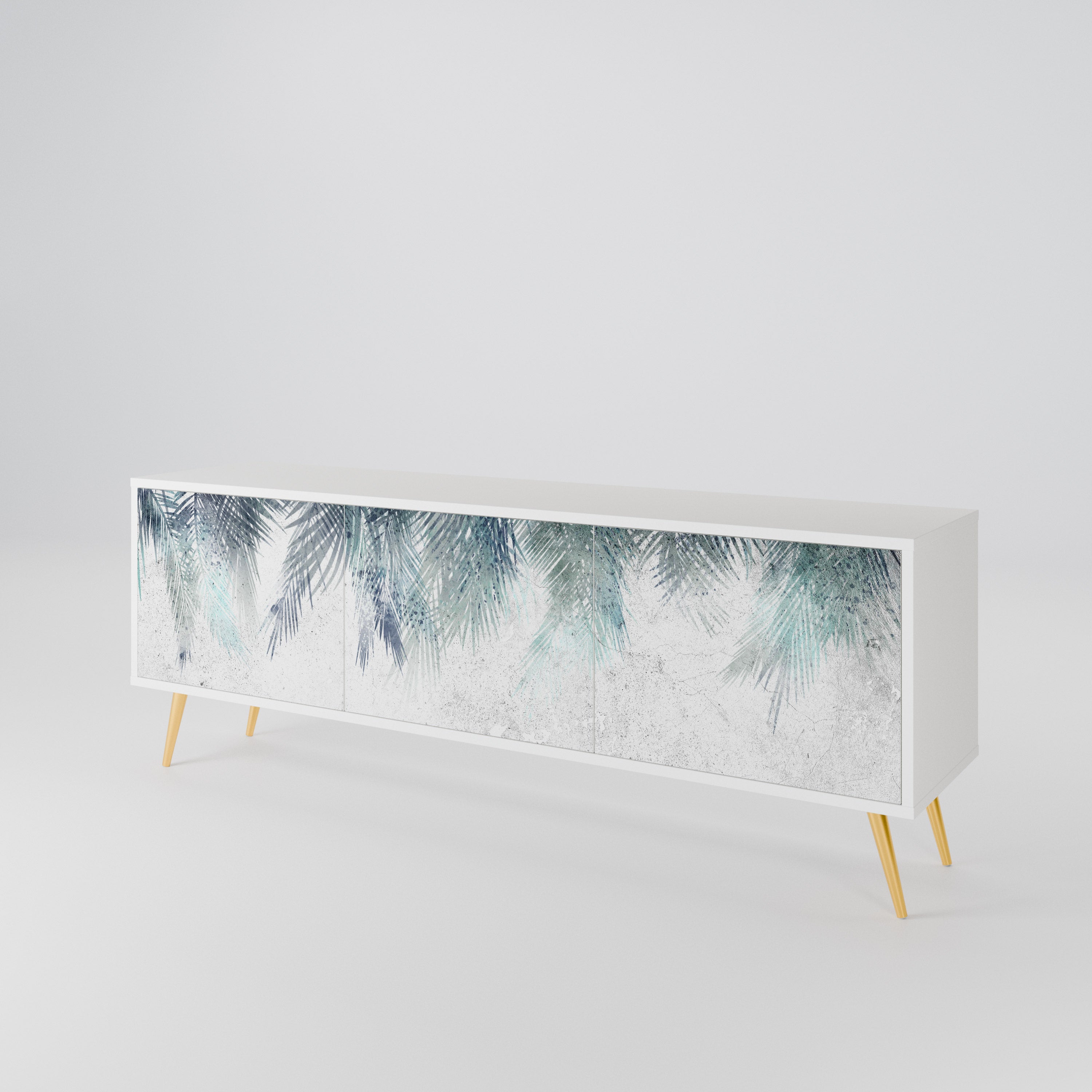 PALM VEIL 3-Door TV Cabinet