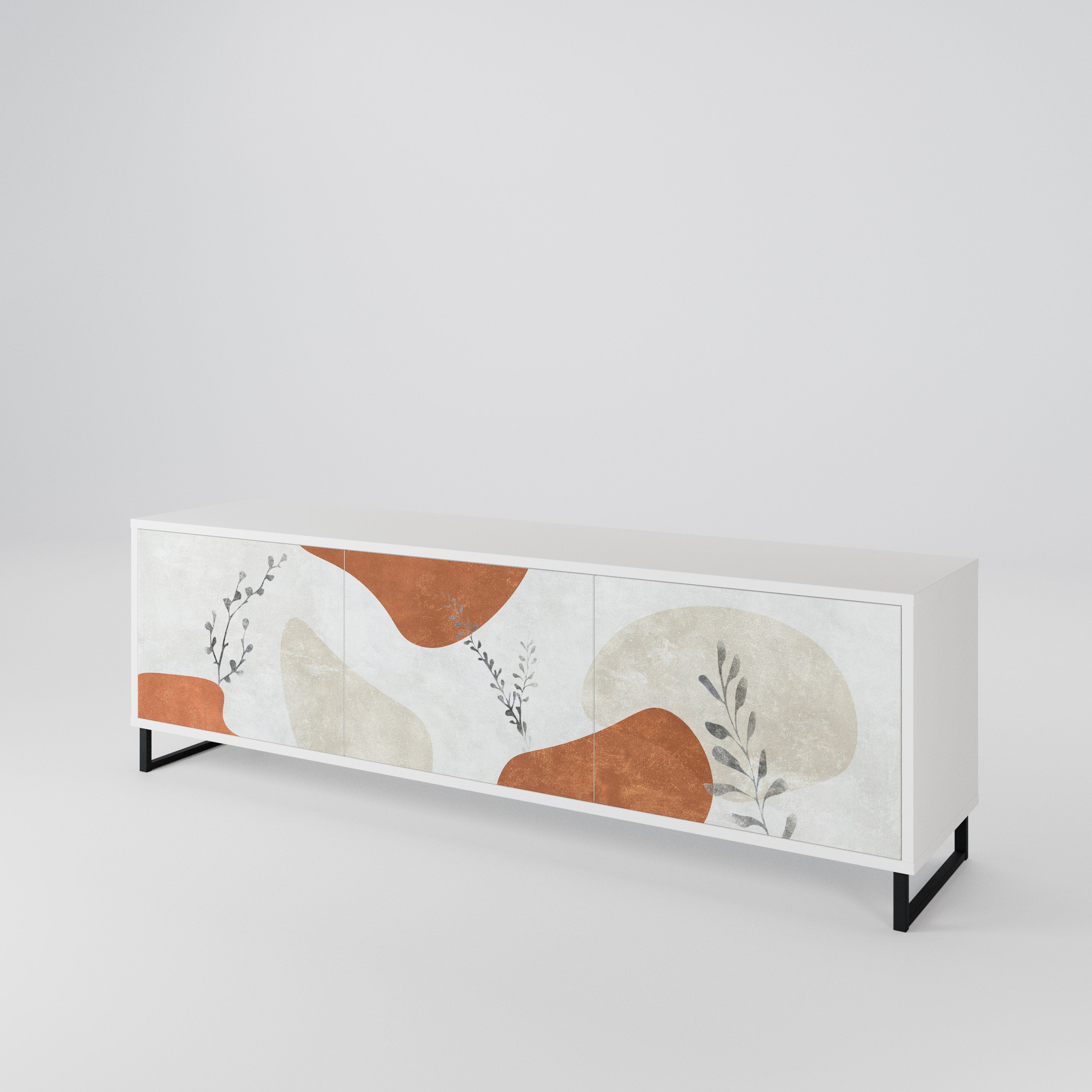 TRANQUIL TWIG 3-Door TV Cabinet
