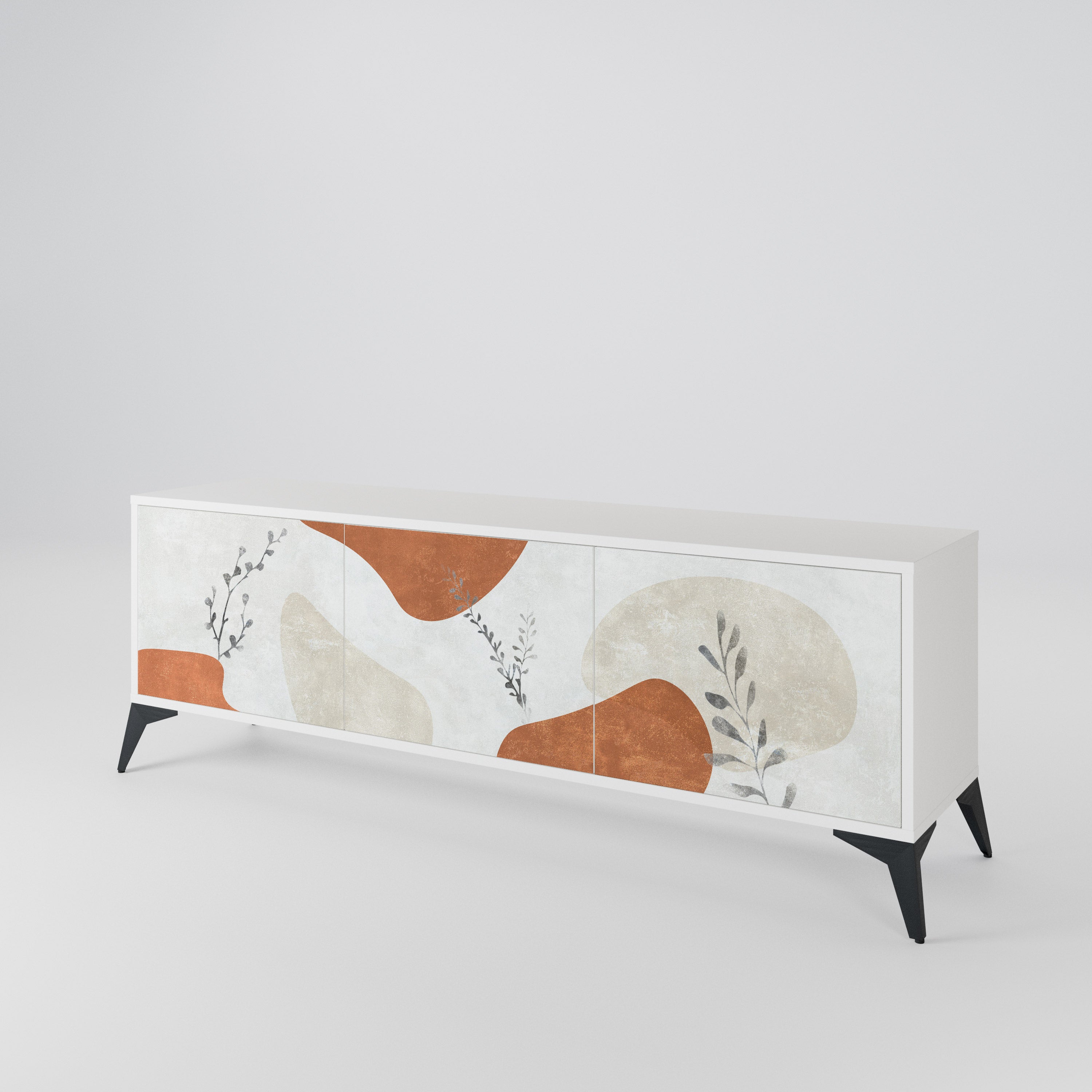 TRANQUIL TWIG 3-Door TV Cabinet