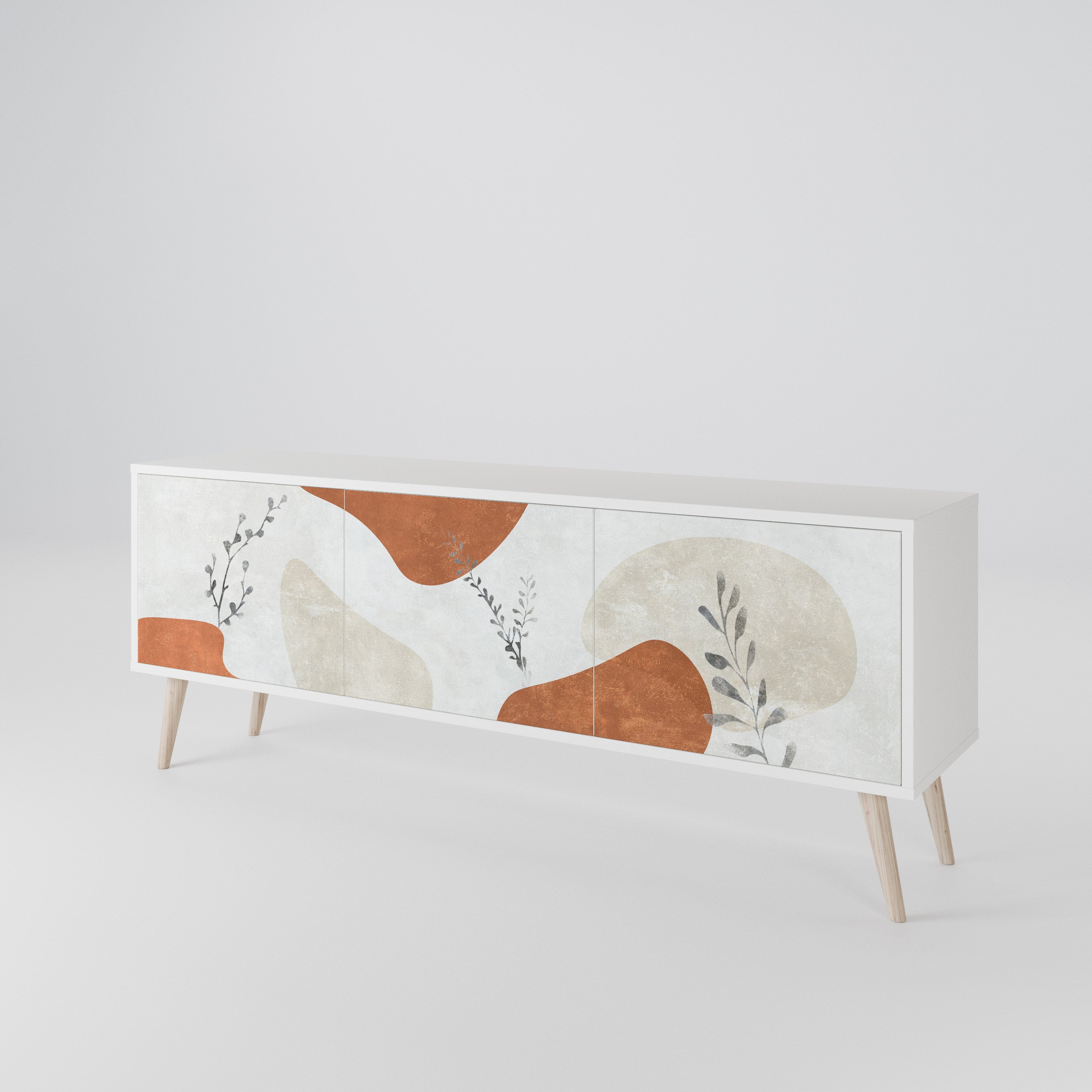 TRANQUIL TWIG 3-Door TV Cabinet