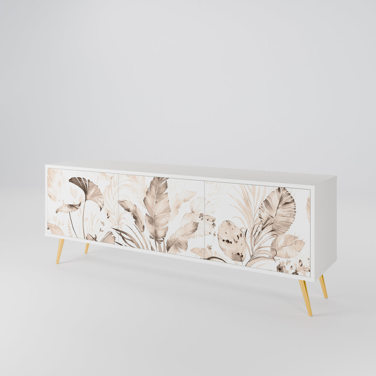 WILD TENDERNESS 3-Door TV Cabinet