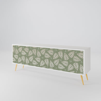 LEAVES ON GREEN 3-Door TV Cabinet