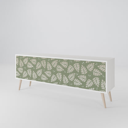 LEAVES ON GREEN 3-Door TV Cabinet