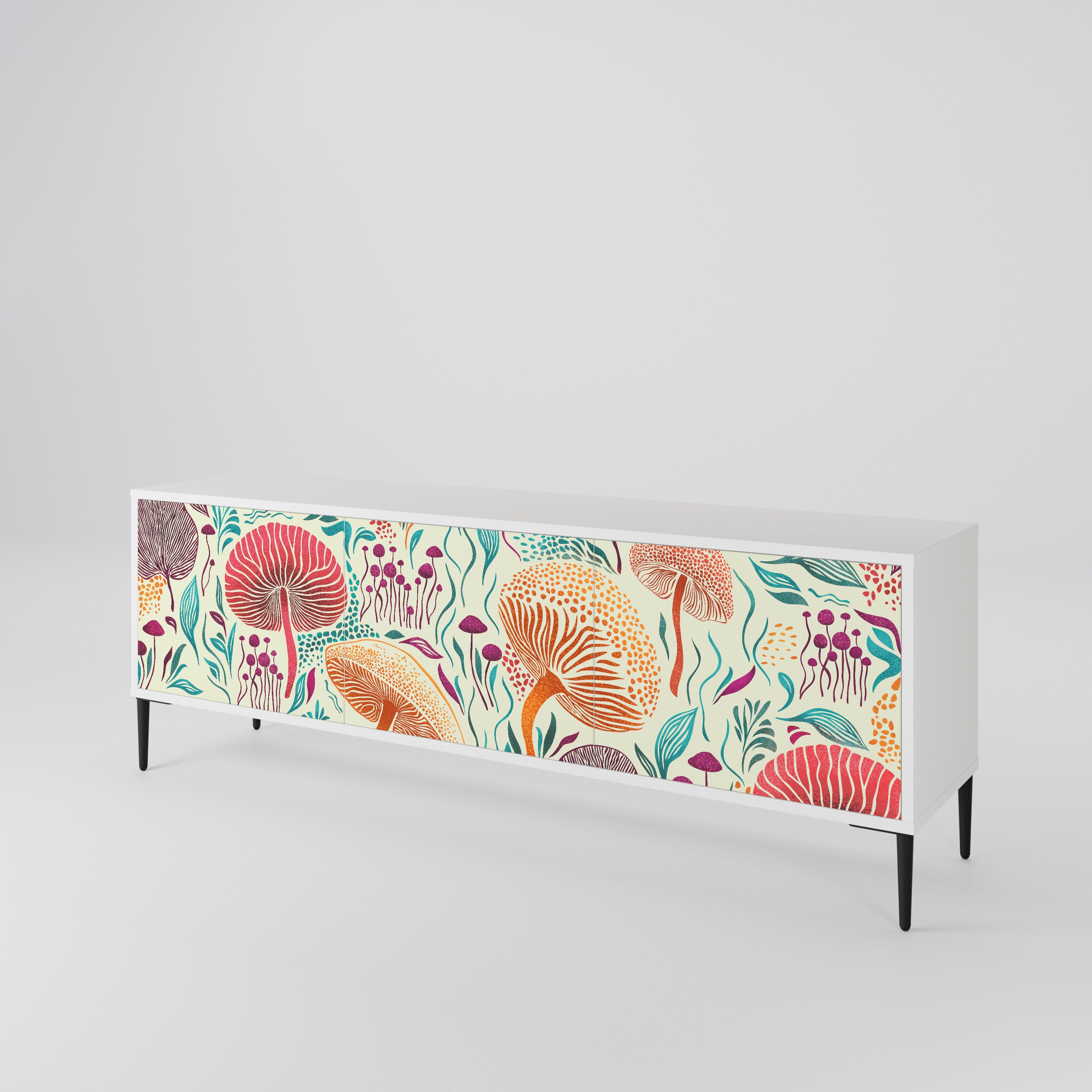 FUNGUS FANTASY 3-Door TV Cabinet