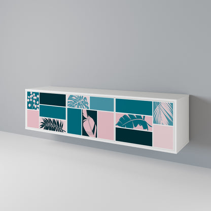 COMBINATION OF SHAPES 3-Door TV Cabinet
